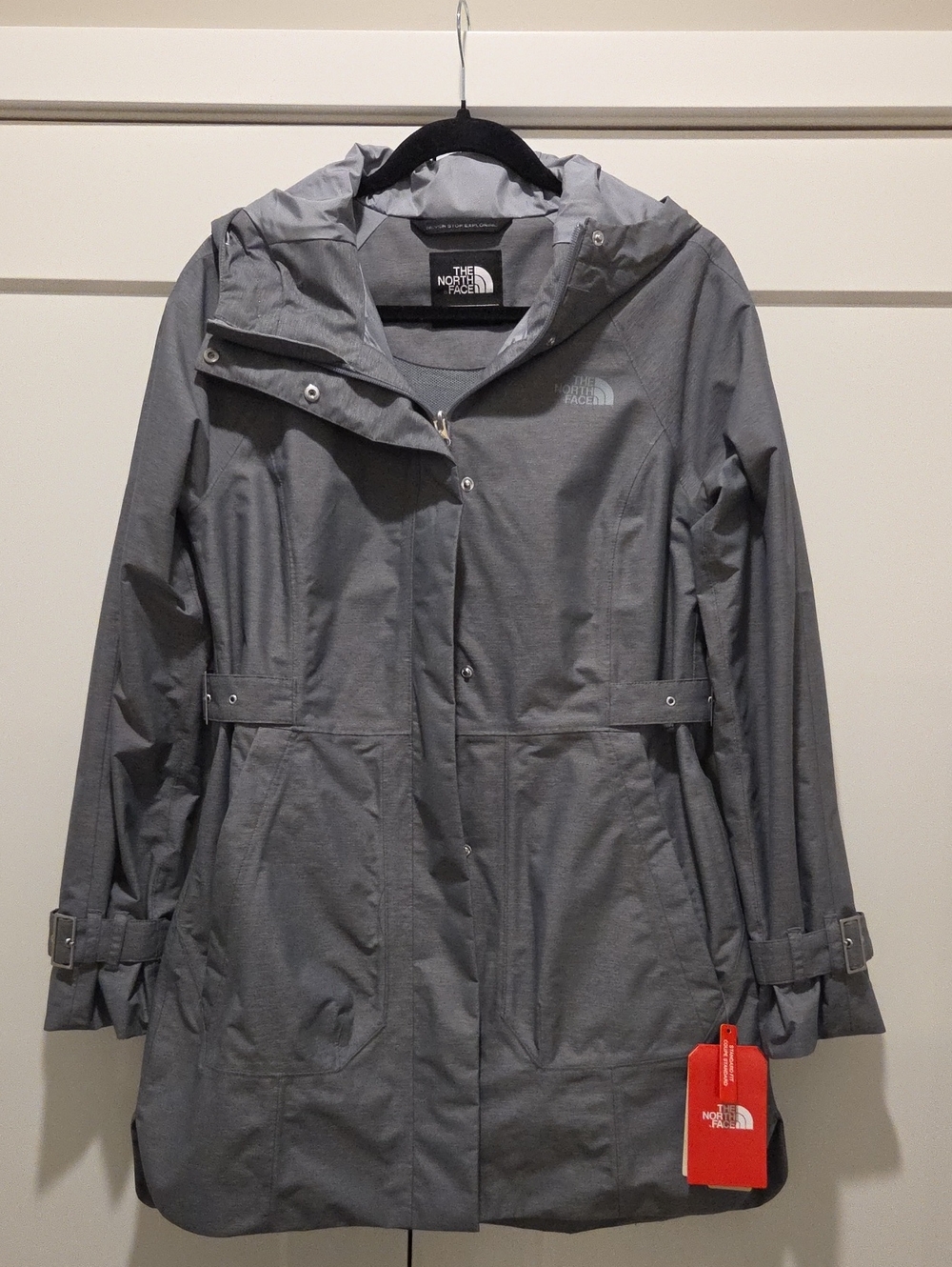 North Face Womens City Breeze Rain Trench Jacket